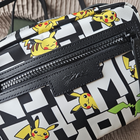 Longchamp Black and Yellow Crossbody Bag - Picture 6 of 8